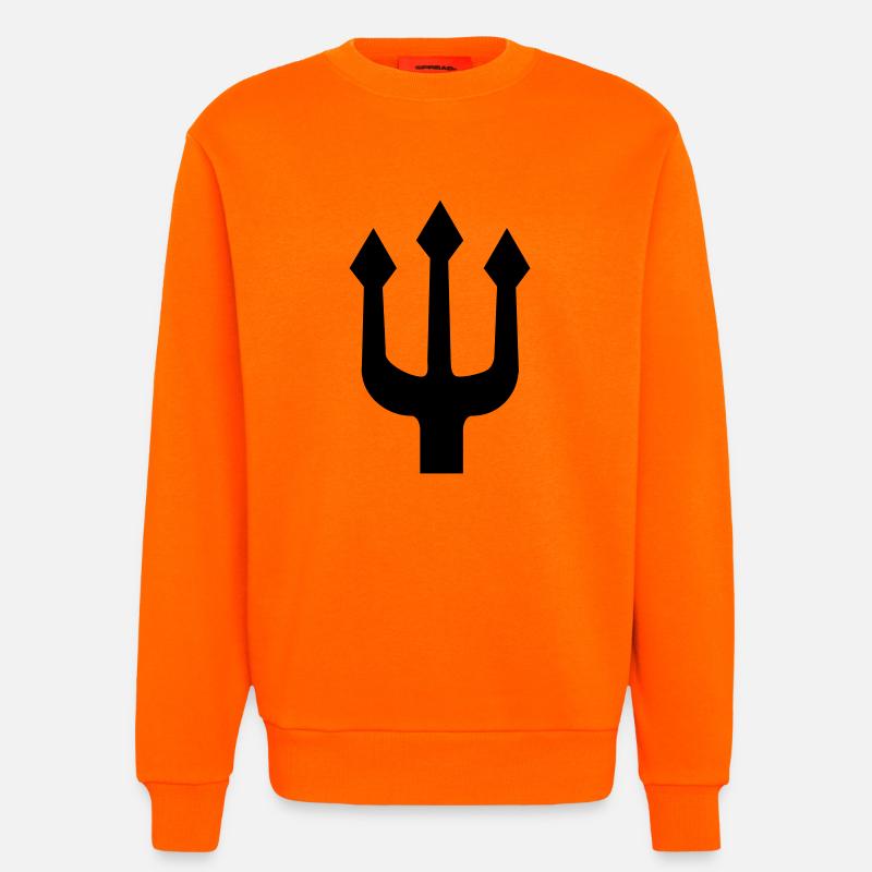 Teufel - Sweatshirt - made by SPREAD - SUNSET ORANGE