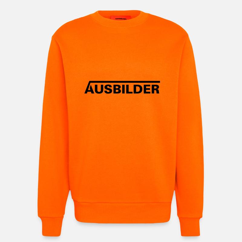 Ausbilder - Sweatshirt - made by SPREAD - SUNSET ORANGE