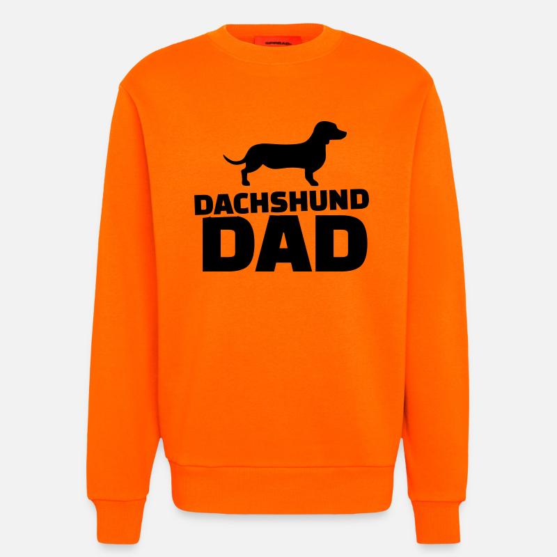 Dackel - Sweatshirt - made by SPREAD  - SUNSET ORANGE