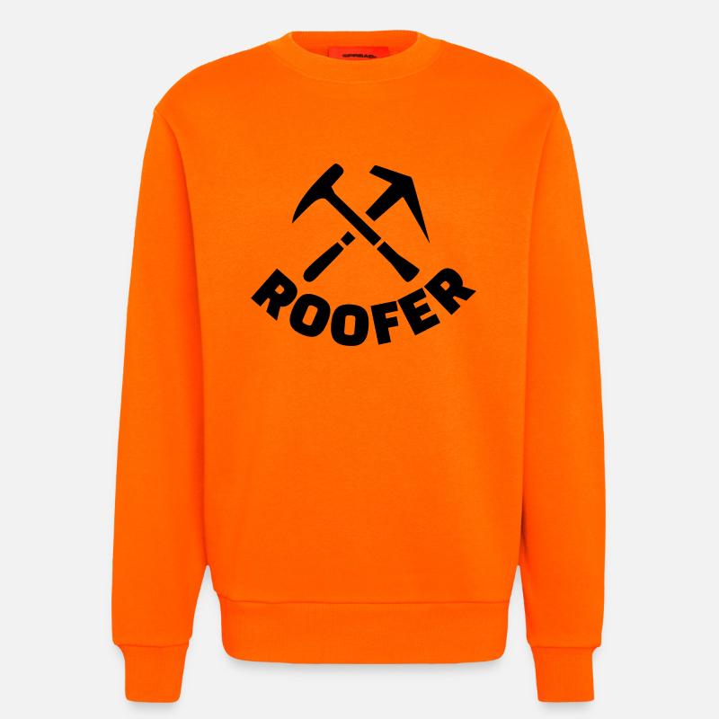 Dachdecker - Sweatshirt - made by SPREAD  - SUNSET ORANGE