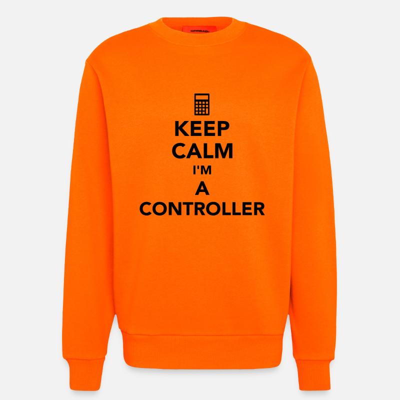 Controller - Sweatshirt - made by SPREAD  - SUNSET ORANGE