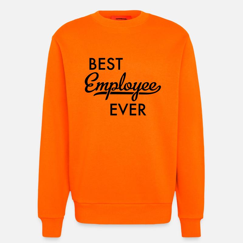 Mitarbeiter - Sweatshirt - made by SPREAD  - SUNSET ORANGE