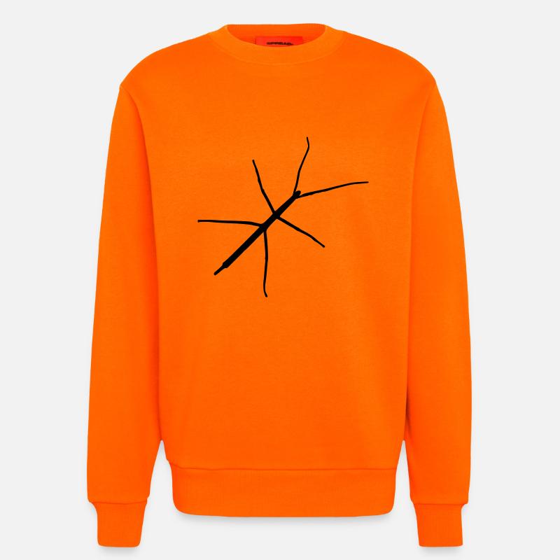 Stabheuschrecke - Sweatshirt - made by SPREAD  - SUNSET ORANGE