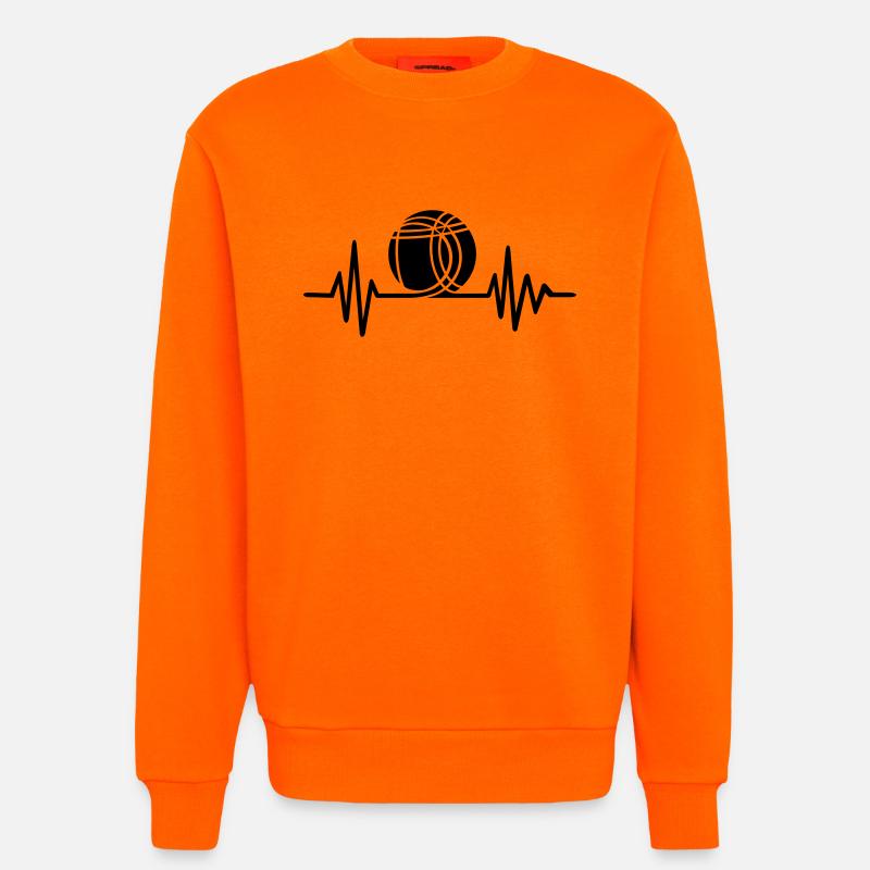 Boule - Sweatshirt - made by SPREAD  - SUNSET ORANGE