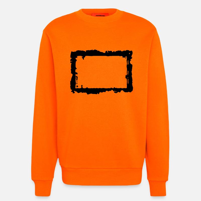 frame_4_vec_1 fr - Sweat bio décontracté fabriqué en UE - SUNSET ORANGE