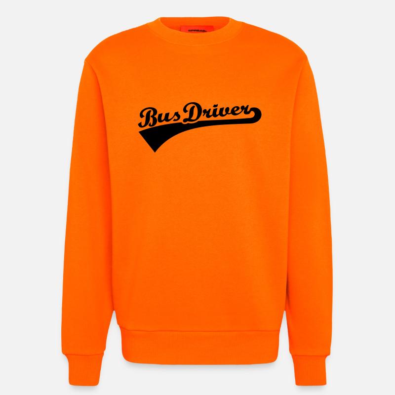 Busfahrer - Sweatshirt - made by SPREAD  - SUNSET ORANGE