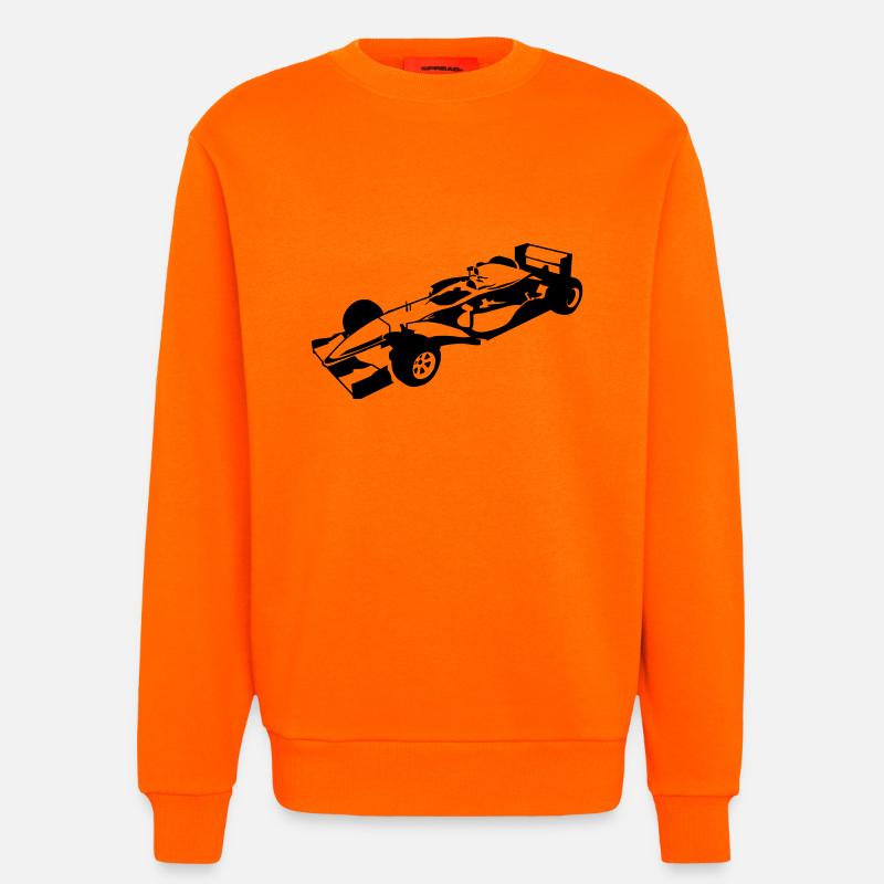 blockedTitle - Sweatshirt - made by SPREAD  - SUNSET ORANGE