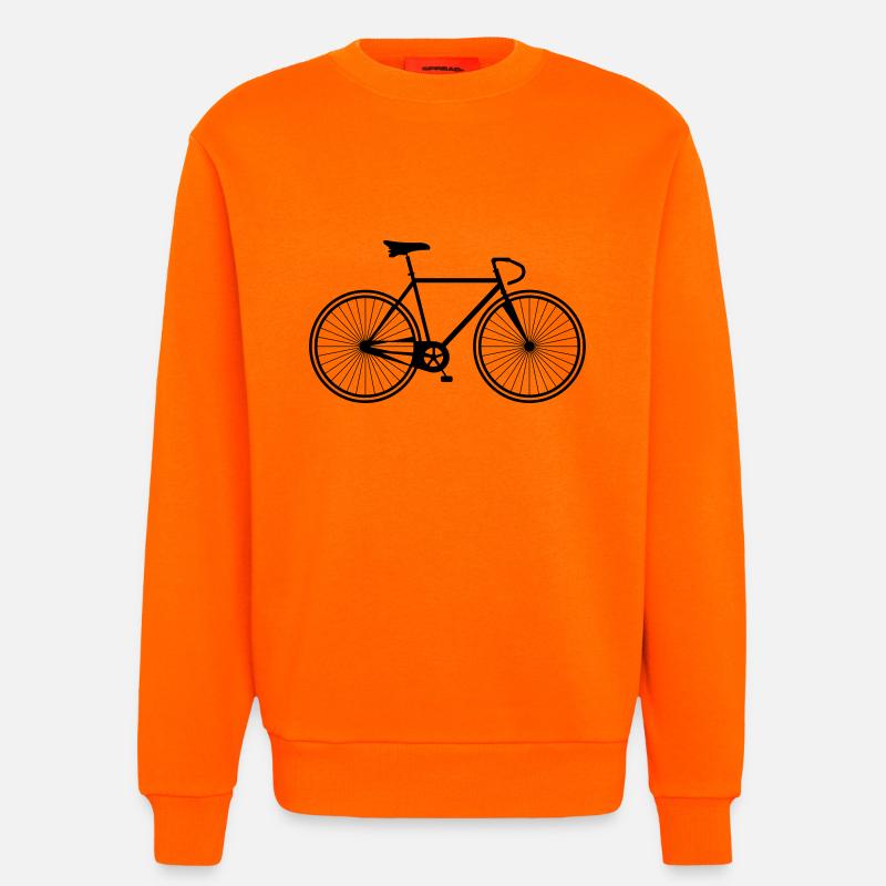Fahrrad - Sweatshirt - made by SPREAD  - SUNSET ORANGE