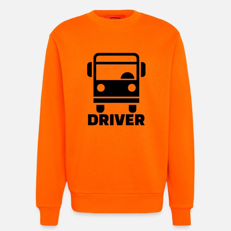 Busfahrer - Sweatshirt - made by SPREAD  - SUNSET ORANGE