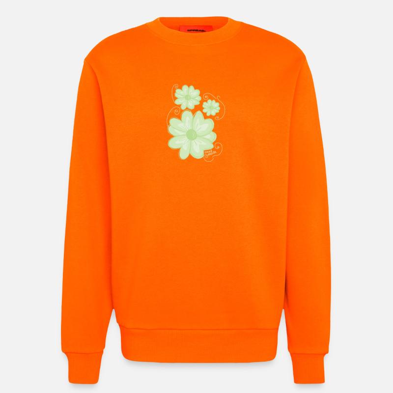 66B93FF5 DBAB 4F71 BC00 B1A0A3F7AAD1 - Sweatshirt - made by SPREAD  - SUNSET ORANGE