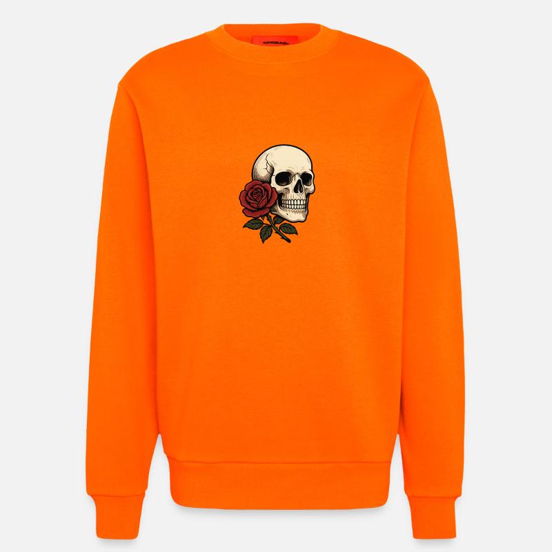 C637EAAF CC29 487D 8D5E 98DD5577F225 - Sweat bio décontracté fabriqué en UE - SUNSET ORANGE