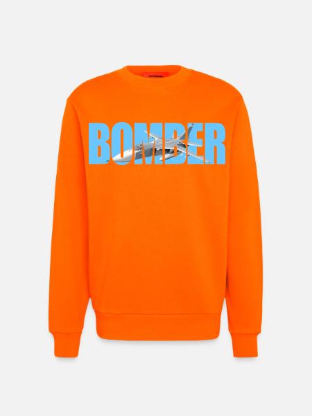 Bomber Su-24 - Sweatshirt - made by SPREAD - SUNSET ORANGE