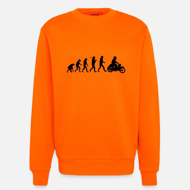 schwalbenevolution - Sweatshirt - made by SPREAD  - SUNSET ORANGE