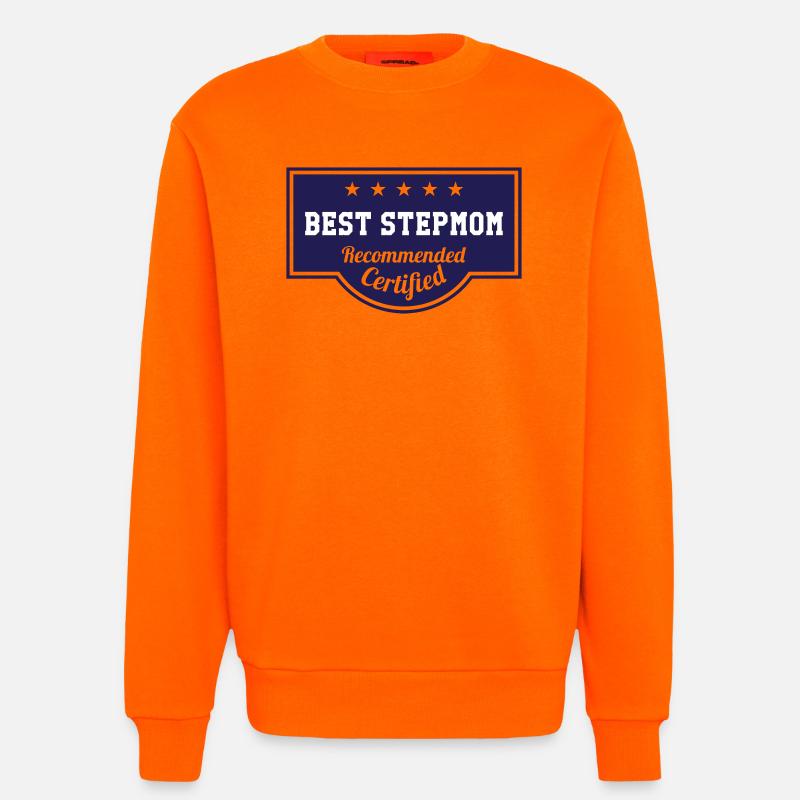 Beste Schwiegermutter der Welt - Sweatshirt - made by SPREAD  - SUNSET ORANGE
