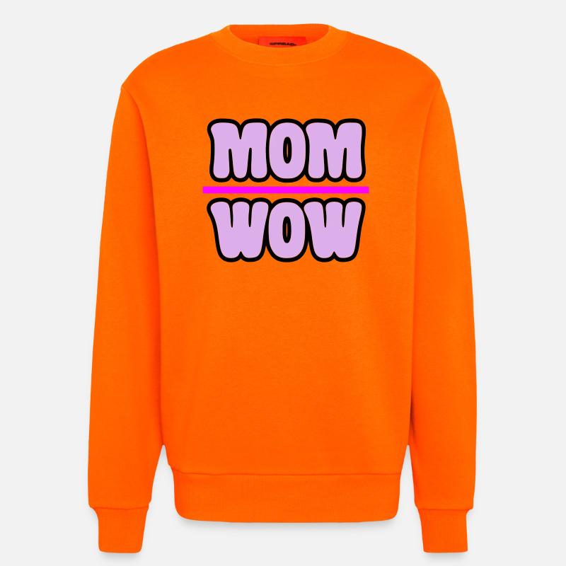 Mama - Sweatshirt - made by SPREAD  - SUNSET ORANGE