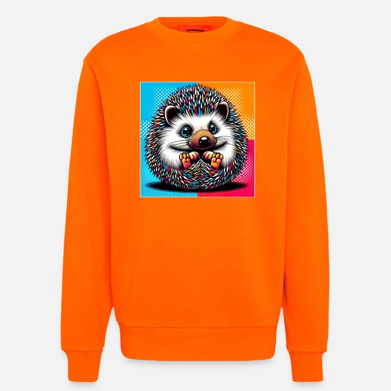 Igel - Sweatshirt - made by SPREAD  - SUNSET ORANGE