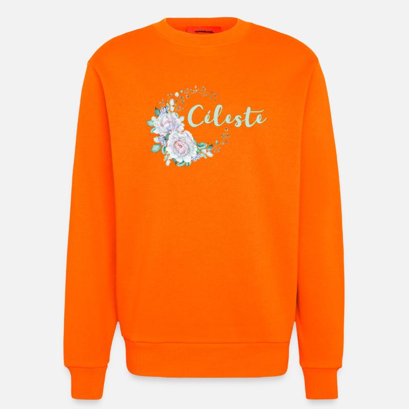 Für Celeste - Sweatshirt - made by SPREAD  - SUNSET ORANGE