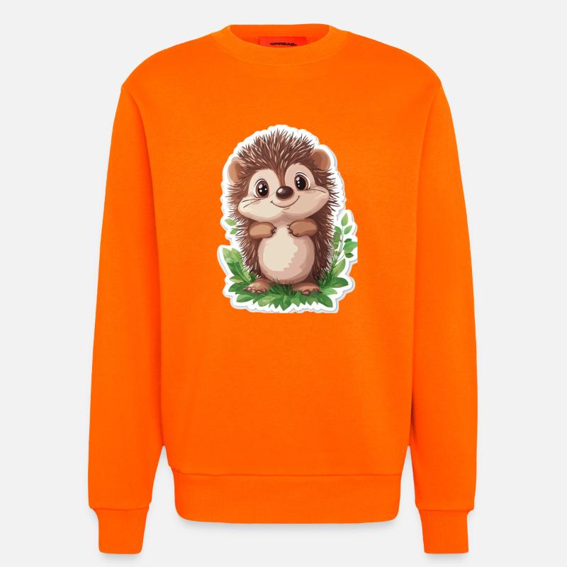 Igel - Sweatshirt - made by SPREAD  - SUNSET ORANGE