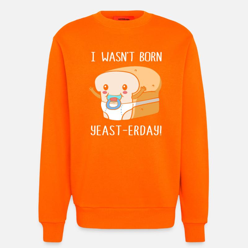 Baker Baker Baking - Sweatshirt - made by SPREAD  - SUNSET ORANGE