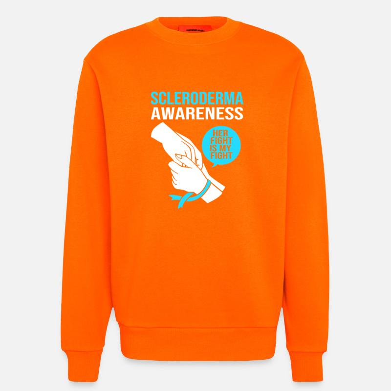 Scleroderma - Sweatshirt - made by SPREAD  - SUNSET ORANGE