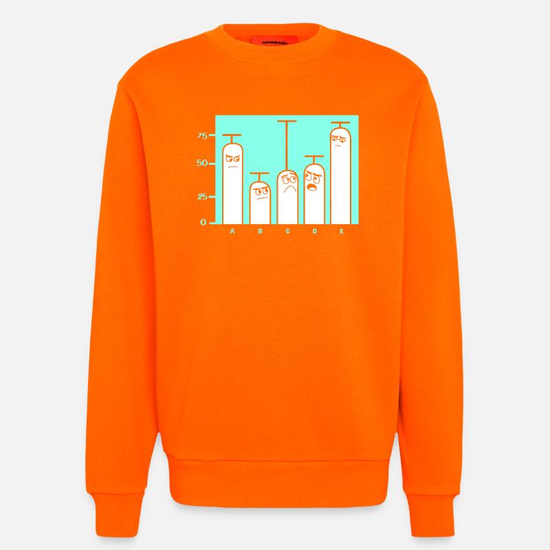 Programmeur Codeur GPT - Sweat bio décontracté fabriqué en UE - SUNSET ORANGE