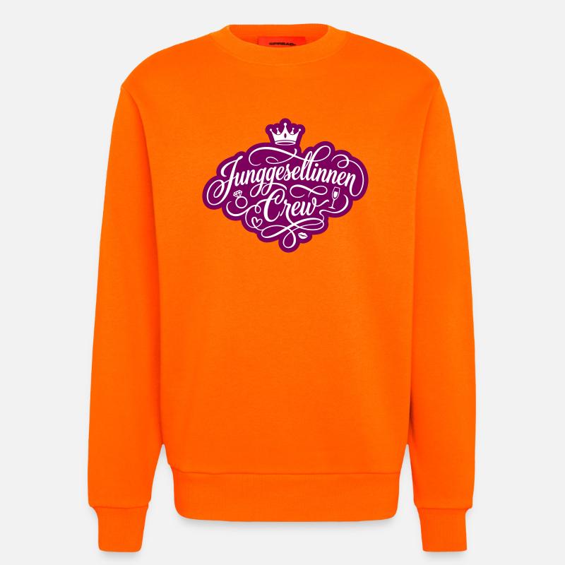 Junggesellinnenabschied Crew Jga - Sweatshirt - made by SPREAD  - SUNSET ORANGE