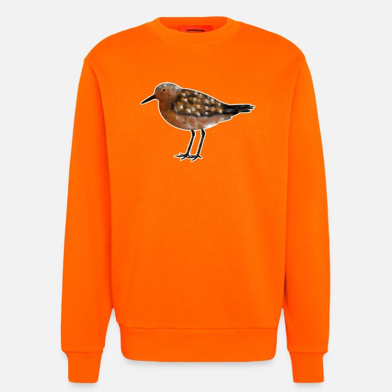 Knutt.1 - Sweatshirt - made by SPREAD - SUNSET ORANGE