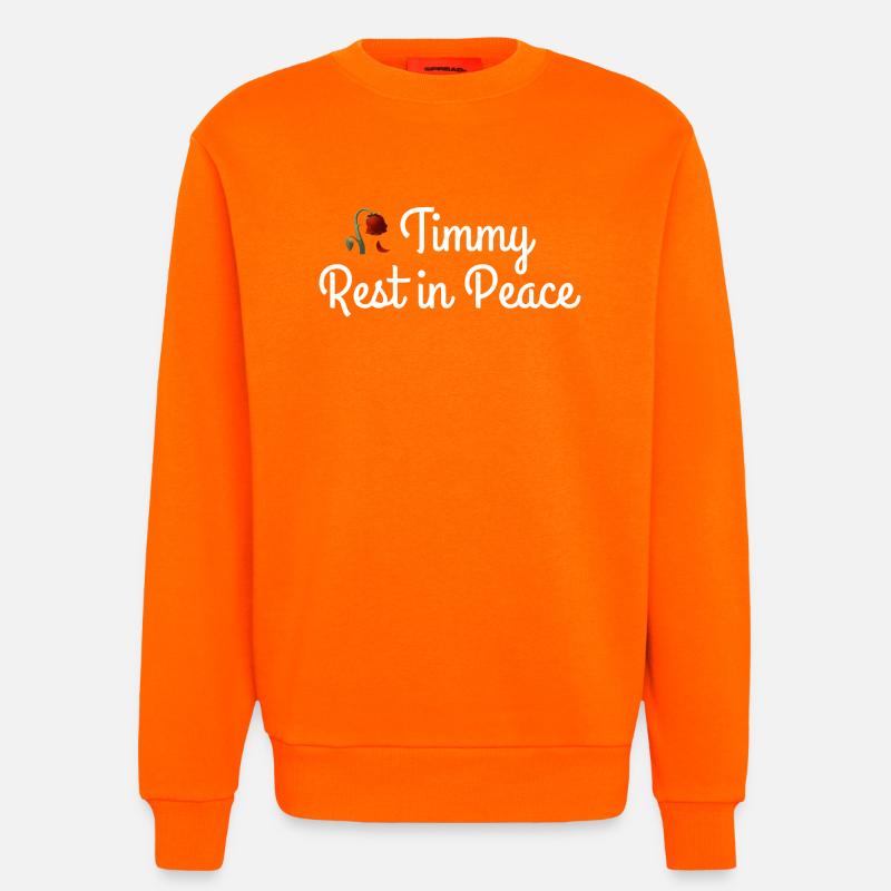 Timmy Wal Shirt Geschenk - Sweatshirt - made by SPREAD - SUNSET ORANGE