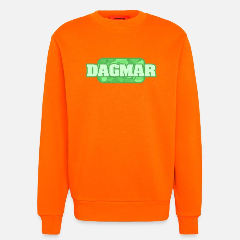 Dagmar - Sweatshirt - made by SPREAD  - SUNSET ORANGE