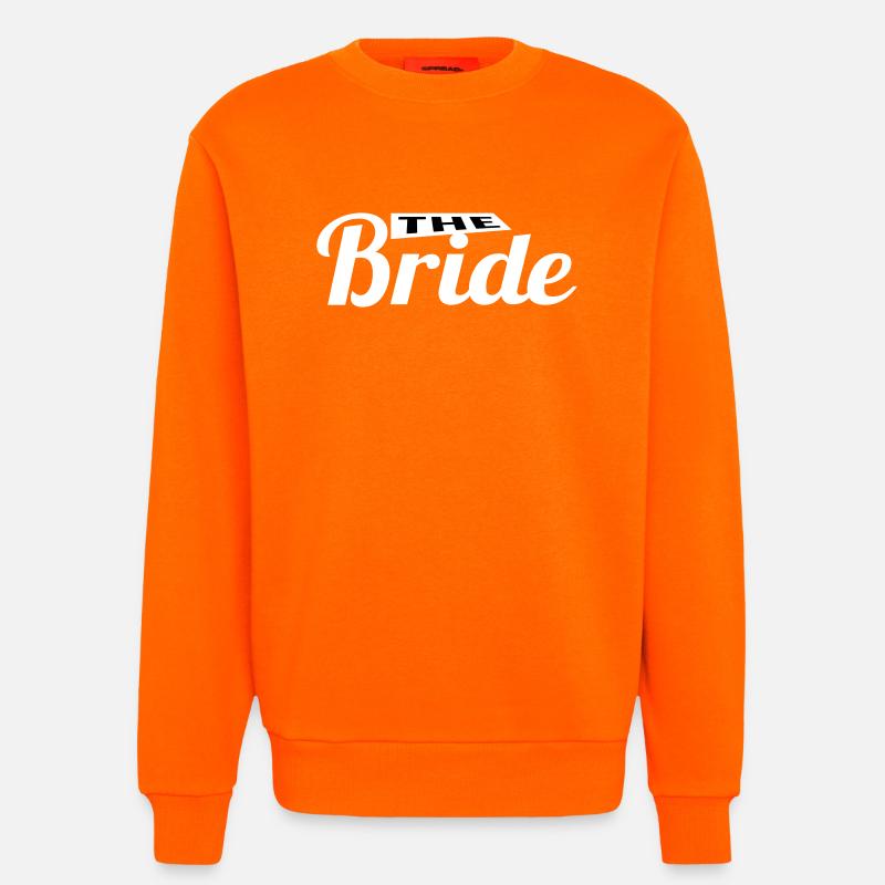 The Bride! - Sweatshirt - made by SPREAD  - SUNSET ORANGE