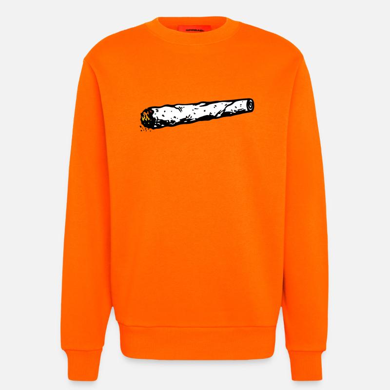Joint - Sweatshirt - made by SPREAD  - SUNSET ORANGE