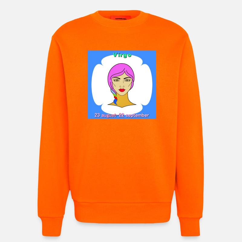 Fräulein - Sweatshirt - made by SPREAD - SUNSET ORANGE