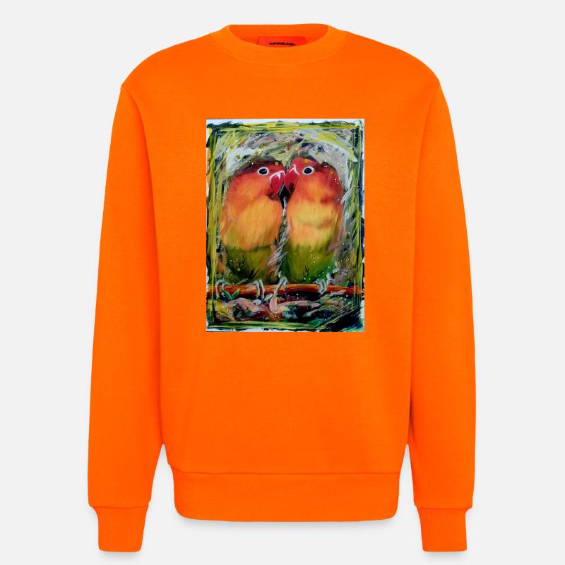 Inseparable - Sweatshirt - made by SPREAD - SUNSET ORANGE