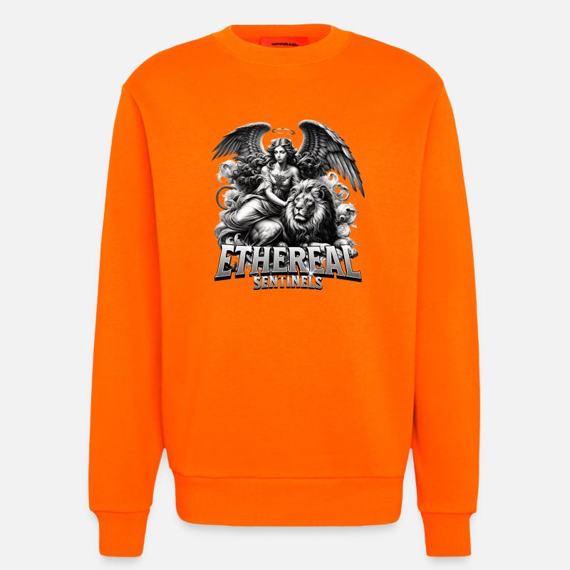 Wächter der Ätherwelt - Sweatshirt - made by SPREAD - SUNSET ORANGE