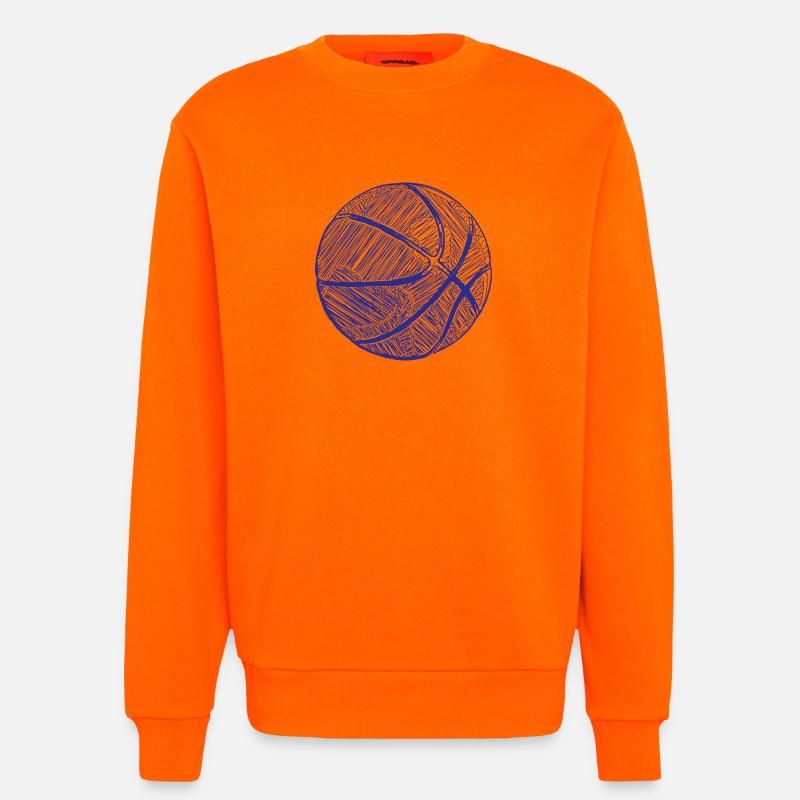 BB Kulli - Sweatshirt - made by SPREAD  - SUNSET ORANGE