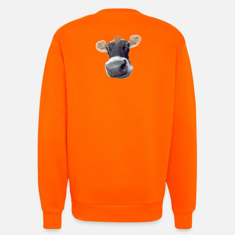 Muh Kuh - Sweatshirt - made by SPREAD - SUNSET ORANGE