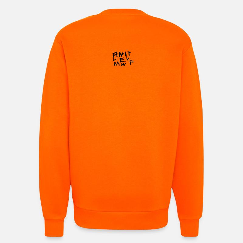 Graffiti Handwriting Chaos Pattern - Sweatshirt - made by SPREAD  - SUNSET ORANGE