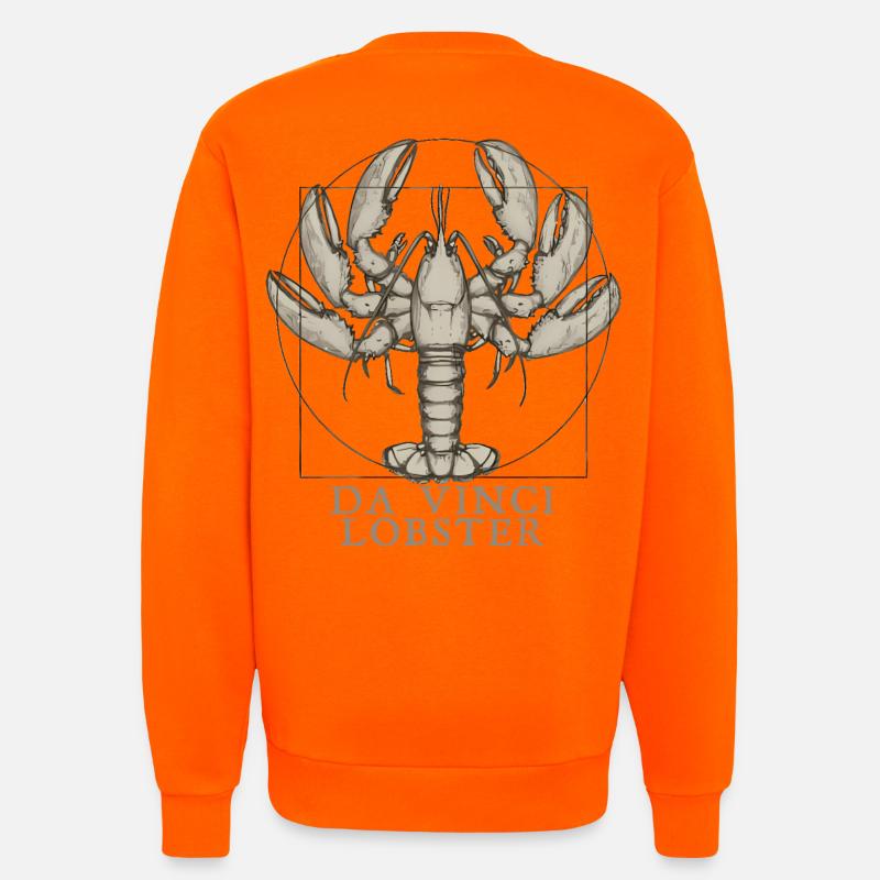 Da Vincis Hummer - Sweatshirt - made by SPREAD  - SUNSET ORANGE