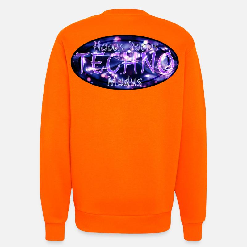 Hocus Pocus Techno Modus - Sweatshirt - made by SPREAD  - SUNSET ORANGE