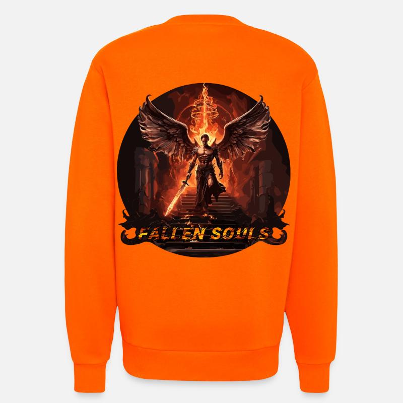 Engel - Sweatshirt - made by SPREAD  - SUNSET ORANGE