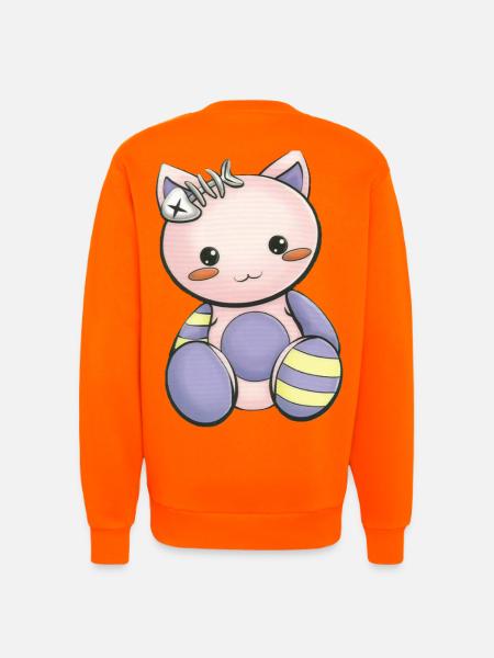 Manga - Sweatshirt - made by SPREAD  - SUNSET ORANGE
