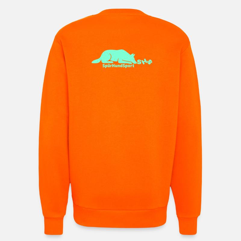 SHS logo aquamarine - Sweatshirt - made by SPREAD  - SUNSET ORANGE