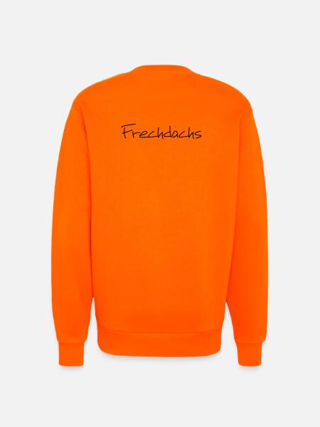 Frechdachs Kind Kleinkind frech Geschenk - Sweatshirt - made by SPREAD  - SUNSET ORANGE