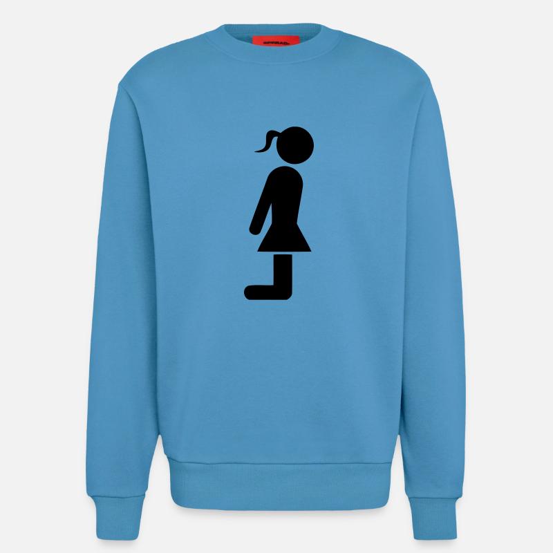 BDSM SUB - Sweatshirt - made by SPREAD  -  Sol Blue