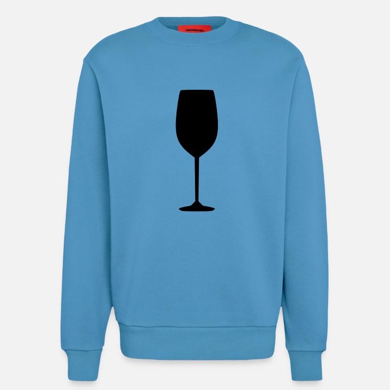 Glas - Sweatshirt - made by SPREAD  -  Sol Blue