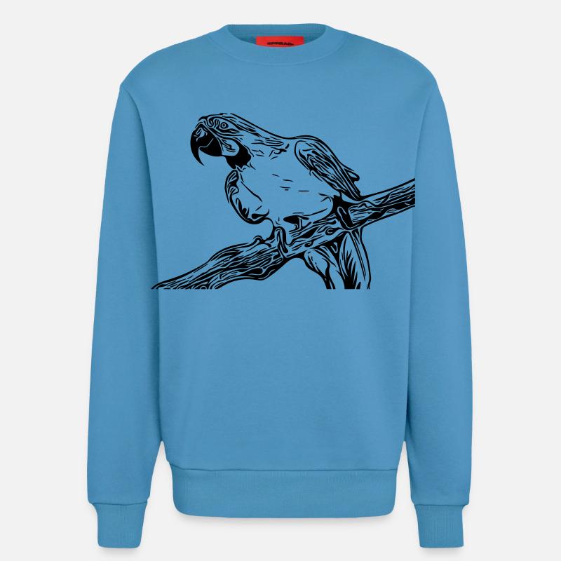 Papagei - Sweatshirt - made by SPREAD  -  Sol Blue