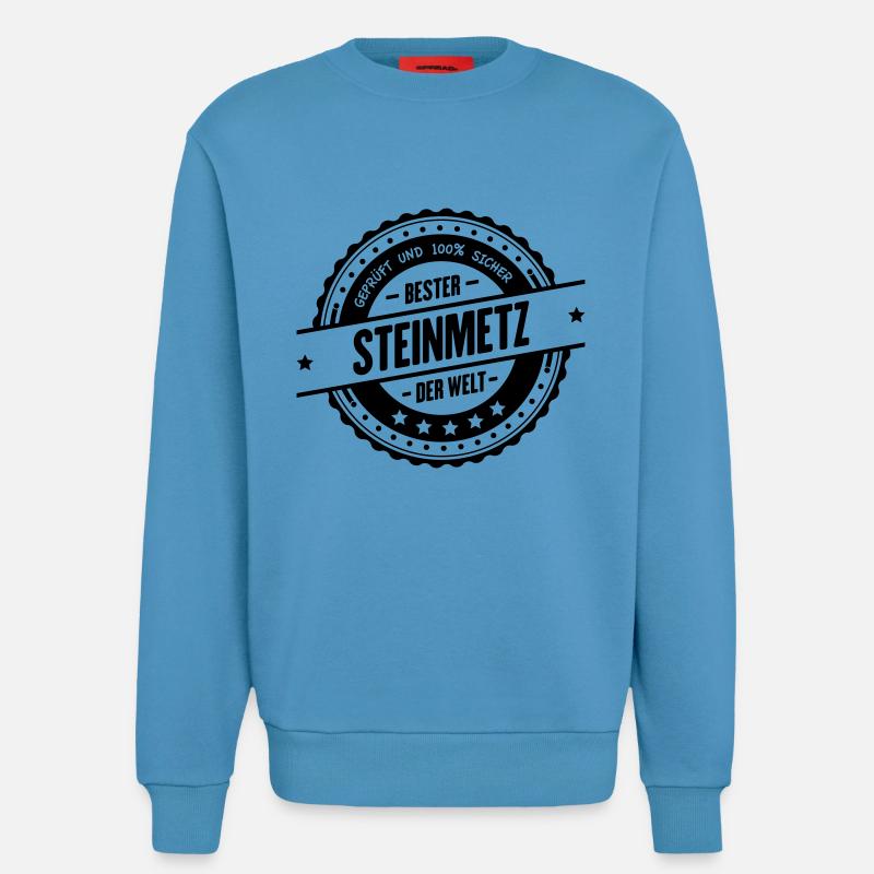 Bester Steinmetz - Sweatshirt - made by SPREAD  -  Sol Blue