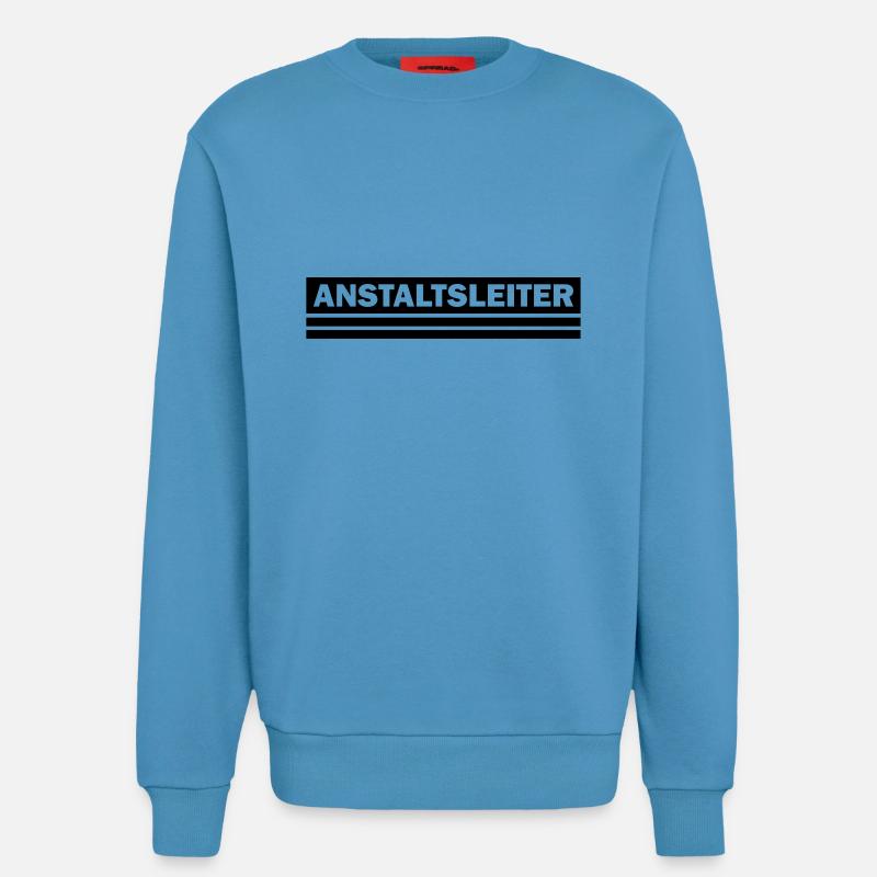 anstaltsleiter - Sweatshirt - made by SPREAD  -  Sol Blue