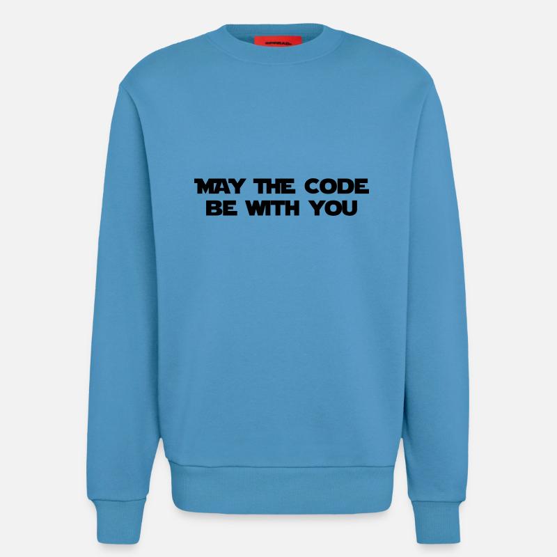 Computer / Developer / Geek / Code / Funny - Sweatshirt - made by SPREAD  -  Sol Blue