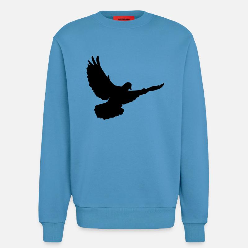 Taube - Sweatshirt - made by SPREAD  -  Sol Blue
